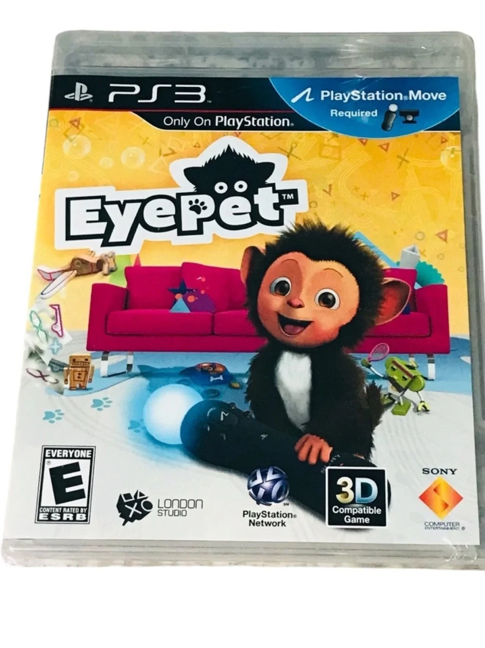 New PS3 Eyepet PlayStation 3 Video  Game